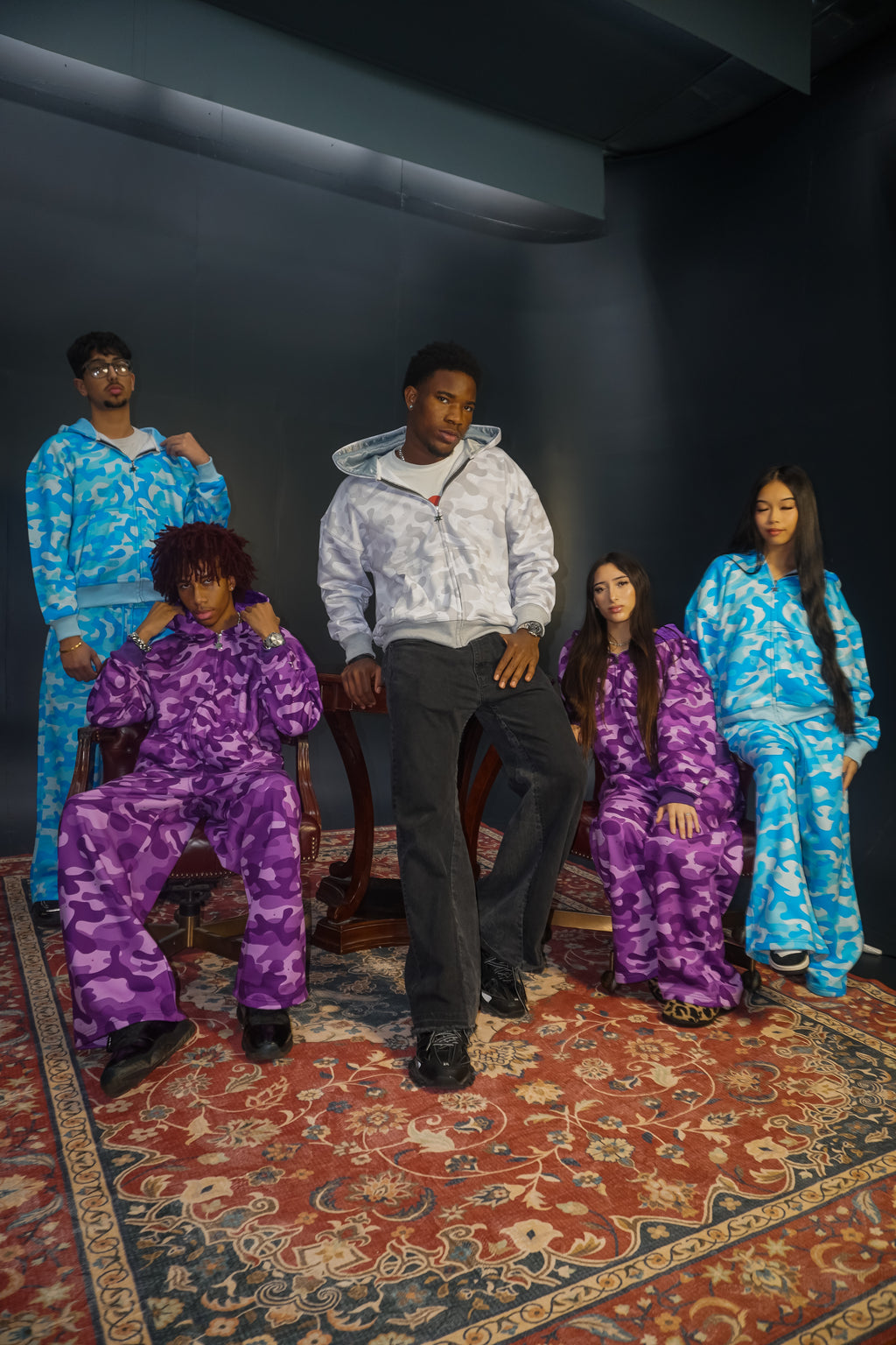 LA RAVE "CAMO COLLECTION" SWEATS